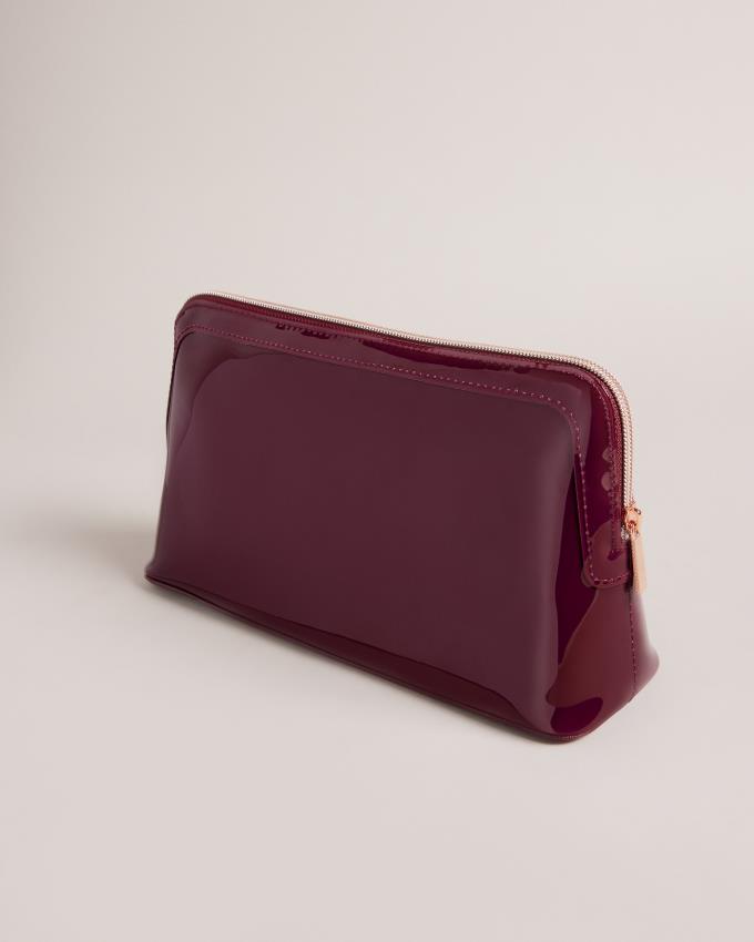 Trousse De Toilette Ted Baker Glossy Bow Bordeaux Femme | YZT-15290475